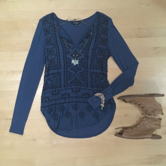 Embroidered Tunic • Lucky Brand - Picture 1 of 6